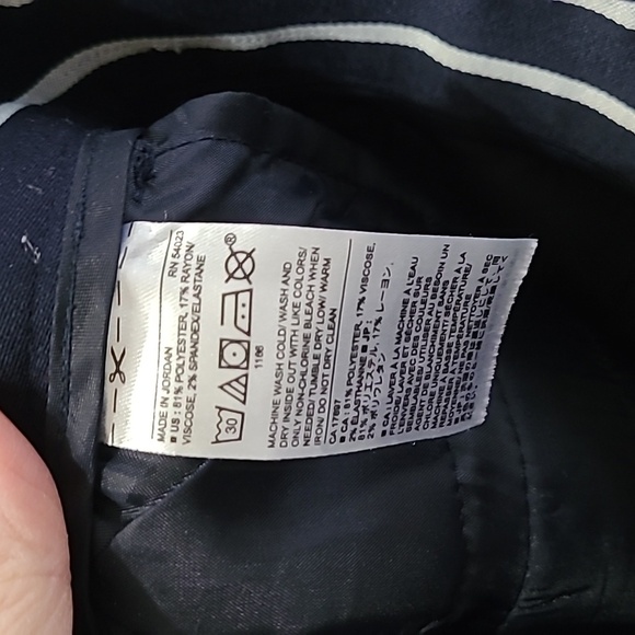 Banana Republic women's striped "Blake" wideleg ankle pants size 6 - Picture 8 of 8